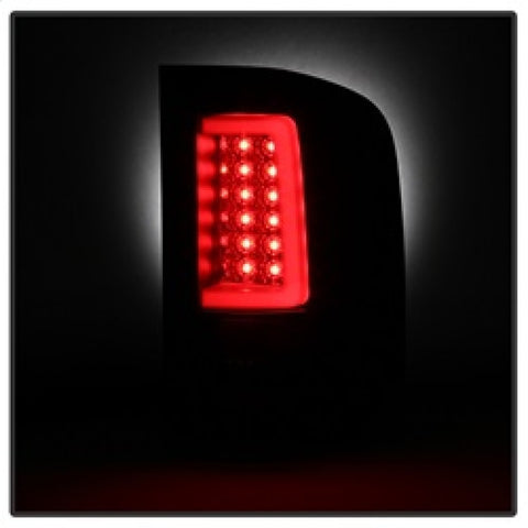 Spyder 07-13 Silverado (Will Not Work w/2010 921 Bulb)V3 Tail Lights Blk Smk ALT-YD-CS07V3-LBLED-BSM - 5084095