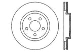 StopTech Drilled Sport Brake Rotor - 128.63062L