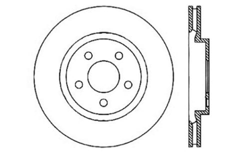 StopTech Drilled Sport Brake Rotor - 128.63062L