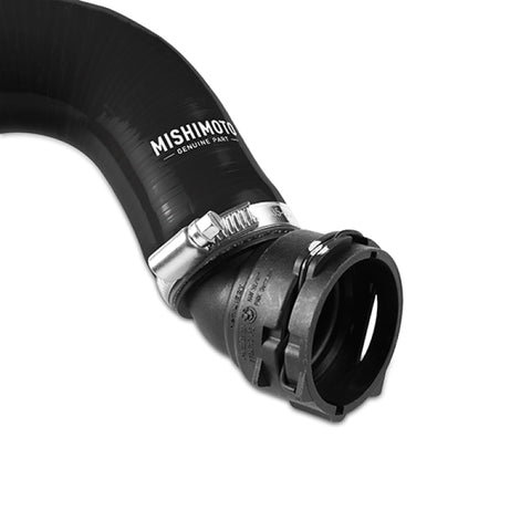 Mishimoto 15+ Ford Mustang GT Black Silicone Upper Radiator Hose - MMHOSE-MUS8-15UBK