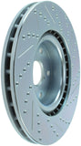 StopTech Select Sport 13-17 Subaru WRX STI Slotted and Drilled Right Front Rotor - 227.47022R