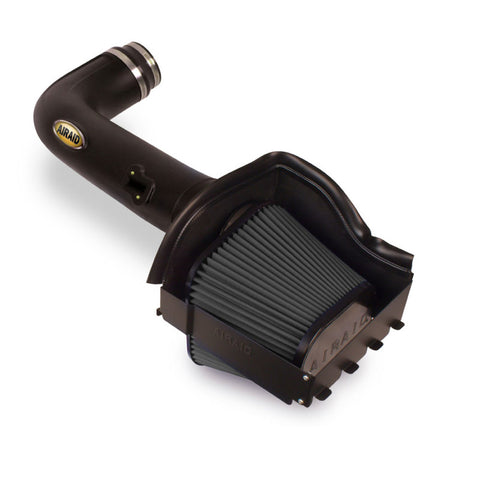 Airaid 08-10 Ford F-250/350 5.4L CAD Intake System w/ Tube (Dry / Black Media) - 402-256