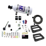 Nitrous Express Dual Dom/Gas Nitrous Kit (100-500HP) w/5lb Bottle - 50270-05