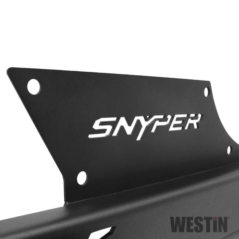 Westin/Snyper 07-17 Jeep Wrangler Rock Slider Steps - Textured Black - 42-7005
