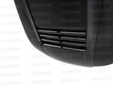 Seibon 99-01 Nissan S15 DS-Style Carbon Fiber Hood - HD9901NSS15-DS