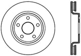 StopTech Slotted Sport Front Left Brake Rotor 11-17Jeep Grand Cherokee (Exludes SRT8) - 126.58006SL