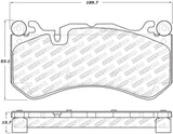 StopTech Street Select 14-18 Audi RS7 Front Brake Pads - 305.12910