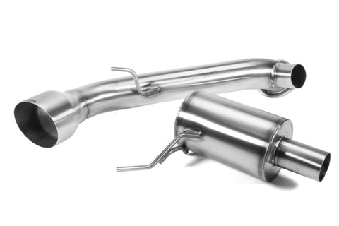 Perrin 2022 BRZ/GR86 Axle Back Exhaust SS (Single Side Exit w/Helmholtz Chamber) - PSP-EXT-368BR