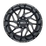 Weld Off-Road W117 22X12 Fulcrum 8X165.1 ET-44 BS4.75 Gloss Black MIL 125.1 - W11722082475