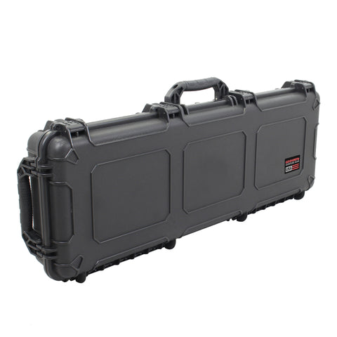 Go Rhino XVenture Gear Hard Case w/ Foam - Long 44in. / IP67 / Automatic Air Valve - Textured Black - XG451607F