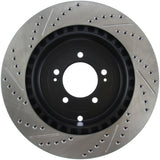 StopTech Slotted & Drilled Sport Brake Rotor - 127.46075L