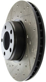 StopTech BMW 12-15 335i / 2014 428i / 2015 235i/228i Front Right Slotted & Drilled Sport Brake Rotor - 127.34140R