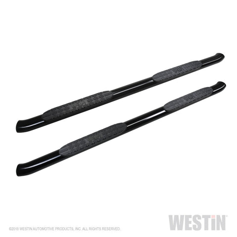 Westin 2019 Chevrolet Silverado/Sierra 1500 Crew Cab Non LD PRO TRAXX 4 Oval Nerf Step Bars - Black - 21-24135