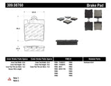 StopTech Performance Brake Pads - 309.08760