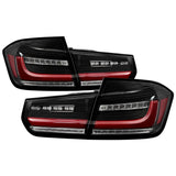 Spyder BMW 3 Series F30 2012-2018 Full LED Tail Lights (ALT-YD-BMWF3012-SEQ-BK) -  Black - 5088307