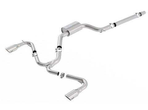 Borla 15-17 Volkswagen GTI (MK7) 2.0T AT/MT SS S-Type Catback Exhaust w/Stainless Brushed Tips - 140750SB