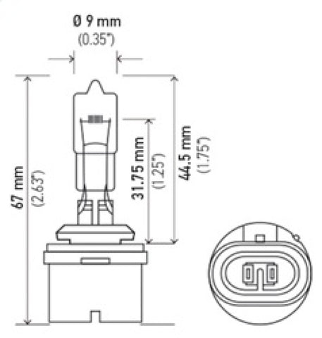 Hella Bulb 884 12V 27W Pg13 T325 - 884