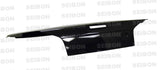 Seibon 99-01 Nissan Skyline R34 OEM Carbon Fiber Trunk Lid - TL9901NSR34