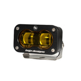 Baja Designs 21-22 Ford F-150 Raptor S2 SAE Dual Fog Pocket Light Kit - Amber - 448171