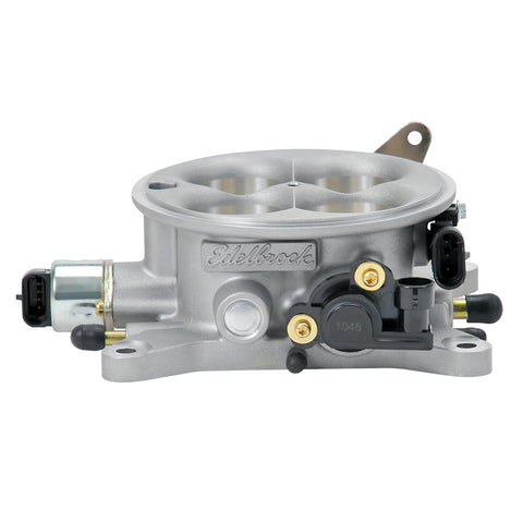 Edelbrock Throttle Body Victor EFI 4-Barrel 4150 Style Flange 1.75In Bores Die Cast - 4150