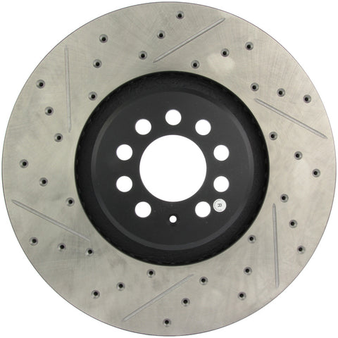 StopTech Slotted & Drilled Sport Brake Rotor - 127.33093R