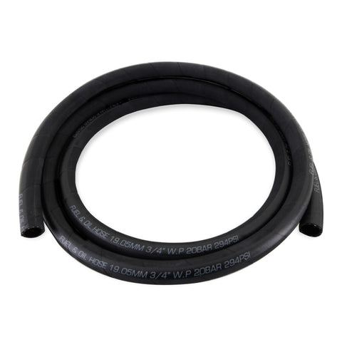 Mishimoto Push Lock Hose, Black, -12AN, 240in Length - MMHOSE-PL-12-240