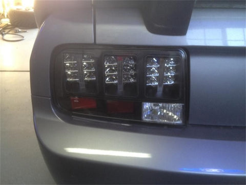 Spyder Ford Mustang 05-09 LED Tail Lights Black ALT-YD-FM05-LED-BK - 5003546