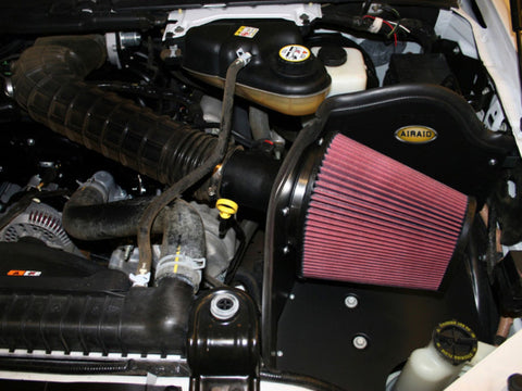 Airaid 05-07 Ford F-250/350 6.8L V-10 CAD Intake System w/o Tube (Oiled / Red Media) - 400-203