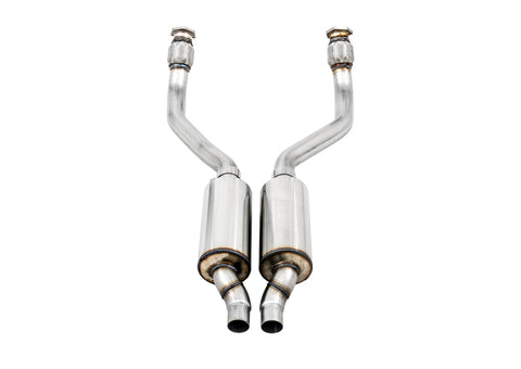 AWE Tuning Audi B8 / C7 3.0T Resonated Downpipes for S4 / S5 / A6 / A7 - 3215-11030