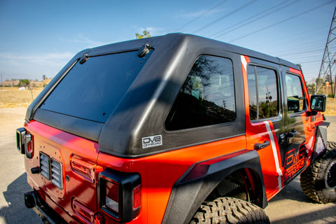 DV8 Offroad 2018+ Jeep Wrangler JL Unlimited Fastback Hard Top - HTJLFB-B