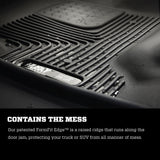 Husky Liners 11-15 Ford F-250/F-350 SuperCab X-Act Contour Black 2nd Row Floor Liners - 53421