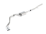 Borla 14 Silv/Sierra 1500 EC Std/CC Short 143.5in WB ATAK Dual Rolled Side Exit Cat-Back Exhaust - 140577