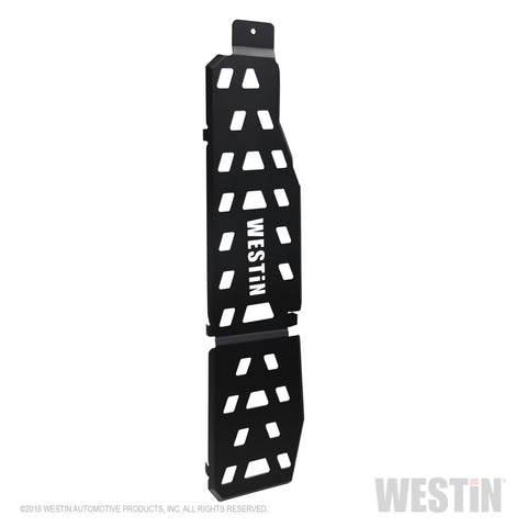 Westin 18-22 Jeep Wrangler JLU 4dr. (Excl. 4xe) Gas Tank Skid Plate - Tex. Blk - 42-21115