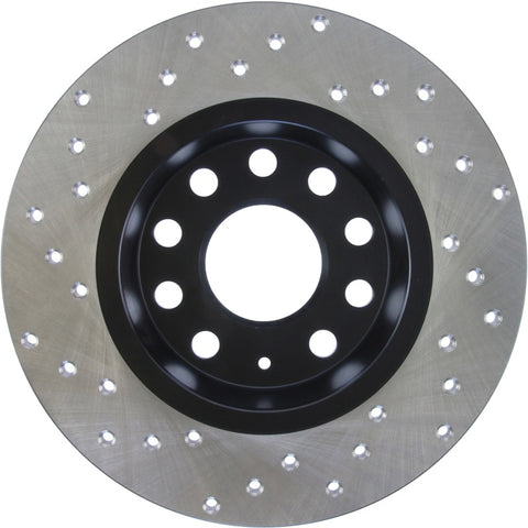 StopTech Drilled Cryo Sport Brake Rotor Rear Left 12-13 Volkswagen Beetle - 128.33131CL