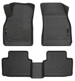 Husky Liners 13 Chevy Malibu WeatherBeater Black Front & 2nd Seat Floor Liners - 98191