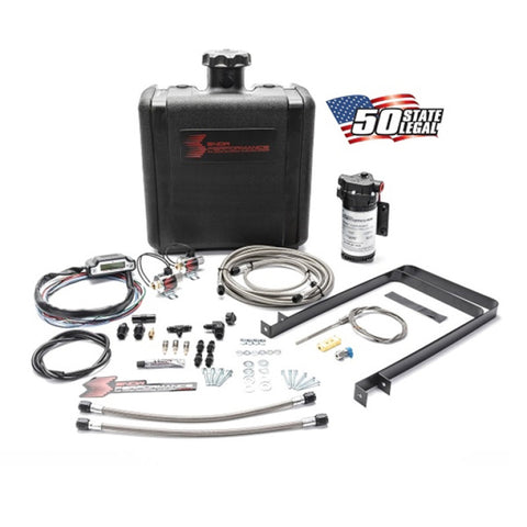 Snow Performance Stg 3 Boost Cooler Water Injection Kit TD Univ. (SS Braided Line and 4AN Fittings) - SNO-50100-BRD