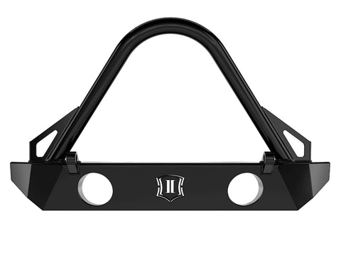 ICON 07-18 Jeep Wrangler JK Comp Series Front Bumper w/Fogs/Stinger/Tabs - 25209