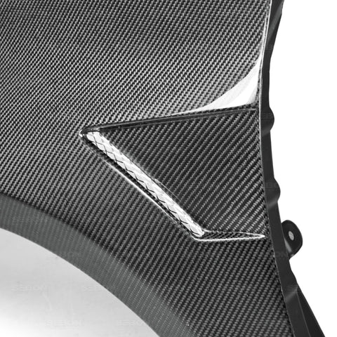 Seibon 10-12 Volkswagen Golf Carbon Fiber Fenders - Wide - FF1011VWG6-W