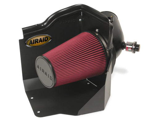 Airaid 06-07 Chevy Duramax Classic (w/ High Hood) CAD Intake System w/o Tube (Dry / Red Media) - 201-187