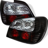 Spyder Subaru Impreza WRX/Sti 02-03 4Dr (Not Fit Wagon)Euro Style Tail Lights Black ALT-YD-SI01-BK - 5007193