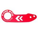 NRG Universal Rear Tow Hook - Anodized Red - TOW-110RD
