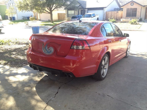 Spyder Pontiac G8 08-09 LED Tail Lights Red Clear ALT-YD-PG808-LED-RC - 5008602