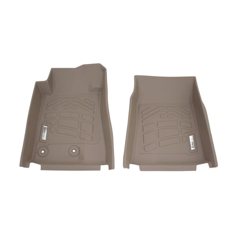 Westin 2015-2018 Ford Mustang Wade Sure-Fit Floor Liners Front - Tan - 72-130077