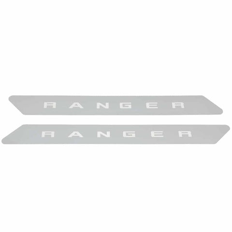 Putco 19-20 Ford Ranger SuperCab - w/ RANGER Etching 2pcs SS Door Sills - 95144FD