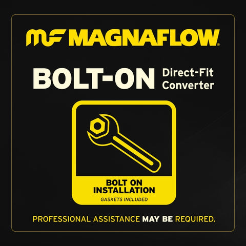 MagnaFlow 09-17 Ford F53 V10 6.8L Underbody Direct Fit Catalytic Converter - 280436