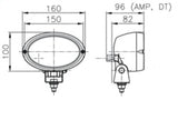 Hella Worklight 1Ga - H15161031