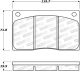 StopTech Street Brake Pads - 308.01350