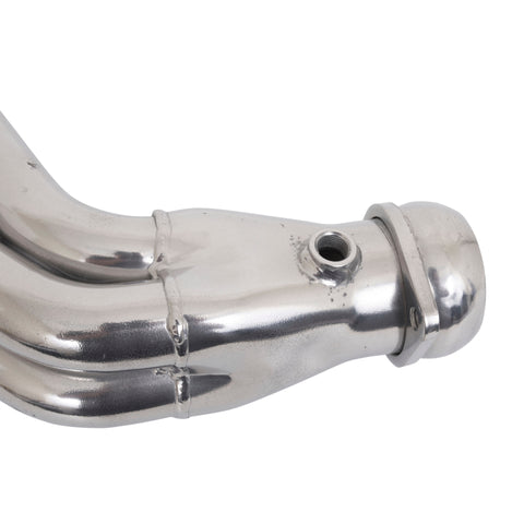 BBK 10-15 Camaro LS3 L99 Long Tube Exhaust Headers With Converters - 1-3/4 Silver Ceramic - 40210