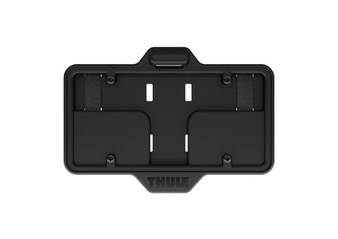 Thule License Plate Holder (For Hanging Hitch-Mount Bike Racks) - Black - 903760