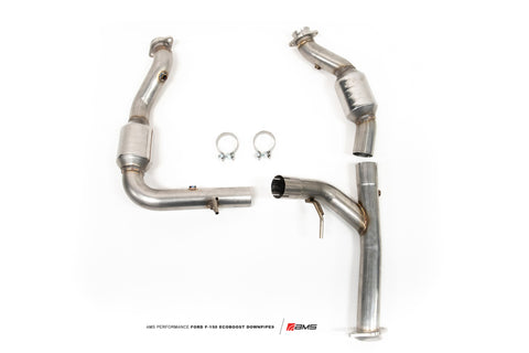 AMS Performance 2015+ Ford F-150 3.5L Ecoboost (Excl Raptor) Federal EPA Compliant Catted Downpipe - AMS.32.05.0001-1